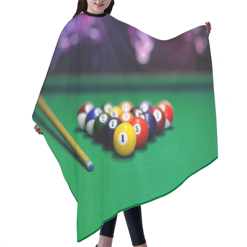 Personality  Billiards Hair Cutting Cape