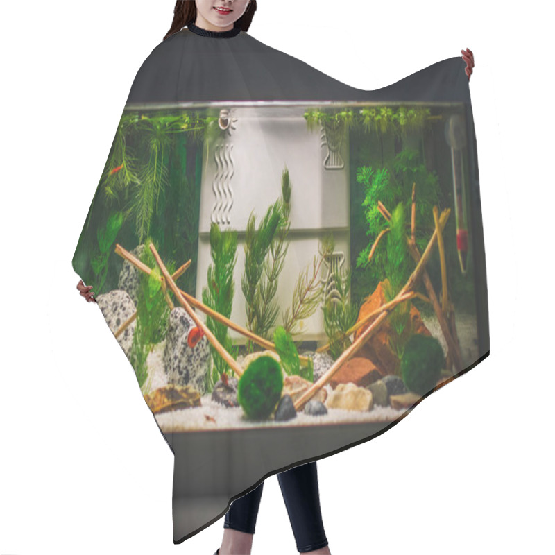 Personality  A Great Jungle Planted Aquarium Hair Cutting Cape