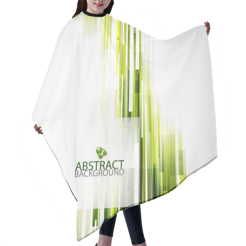 Personality  Abstract Lines Background Hair Cutting Cape