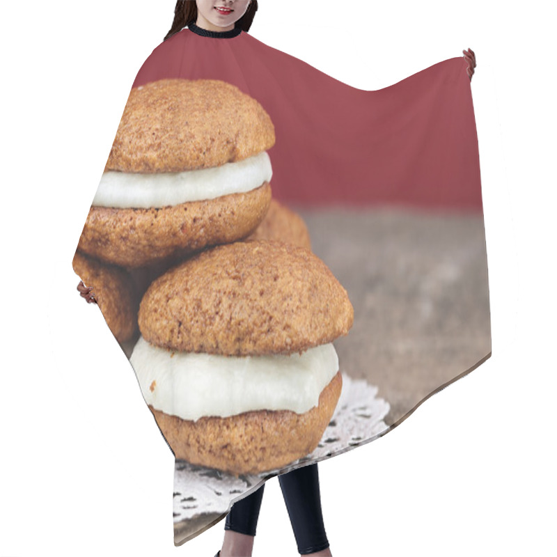 Personality  Pumpkin Whoopie Pies Hair Cutting Cape