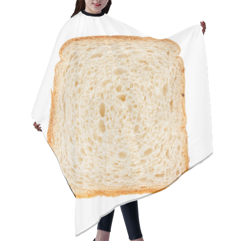 Personality  White Bread Slice Hair Cutting Cape