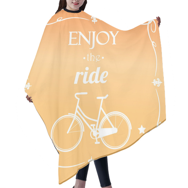 Personality  Ove My Bike Hair Cutting Cape