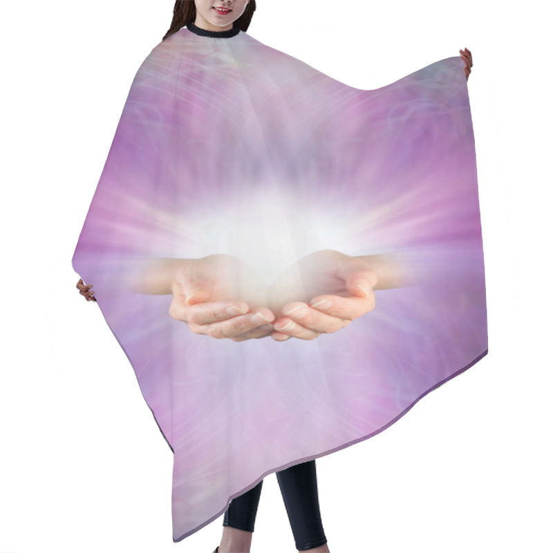 Personality  Receiving A Reiki Attunement Hair Cutting Cape