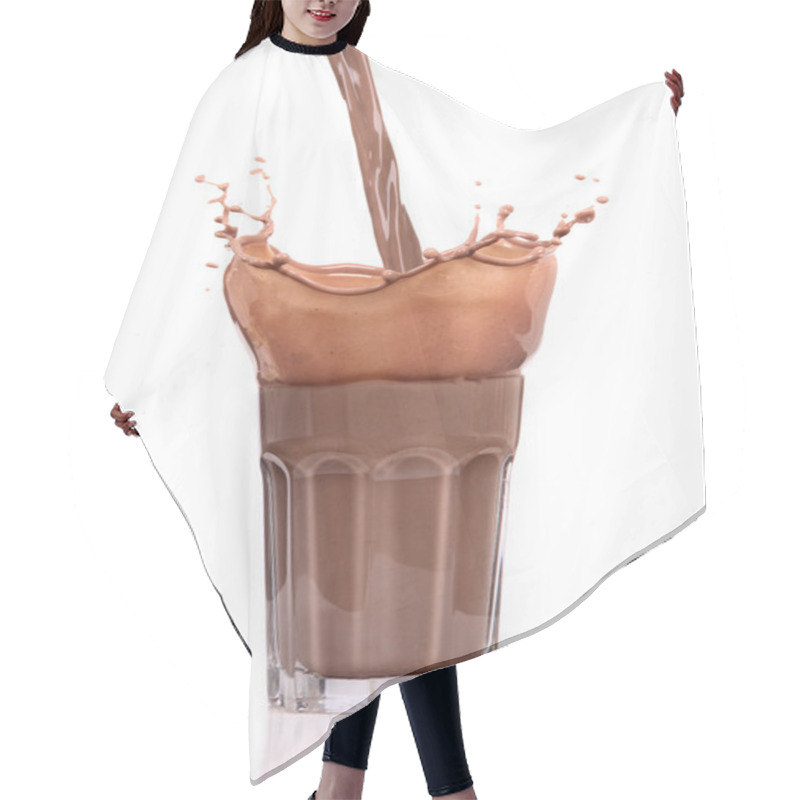 Personality  Chocolate Splash Hair Cutting Cape