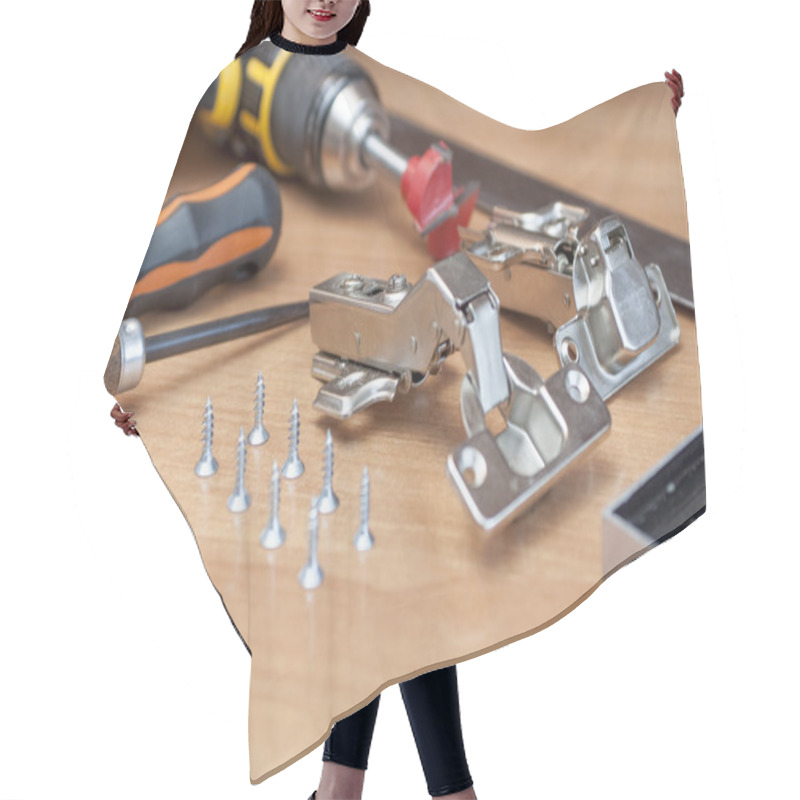 Personality  Tools For Furniture Fittings Hair Cutting Cape