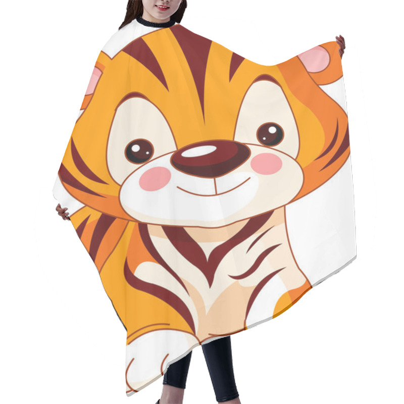 Personality  Fun Zoo. Tiger Hair Cutting Cape