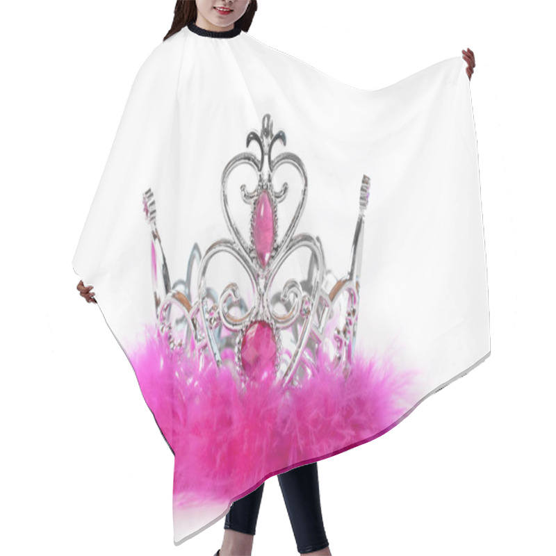 Personality  Princess Crown Hair Cutting Cape