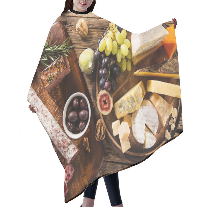 Personality  Tasty Cheeses Hair Cutting Cape