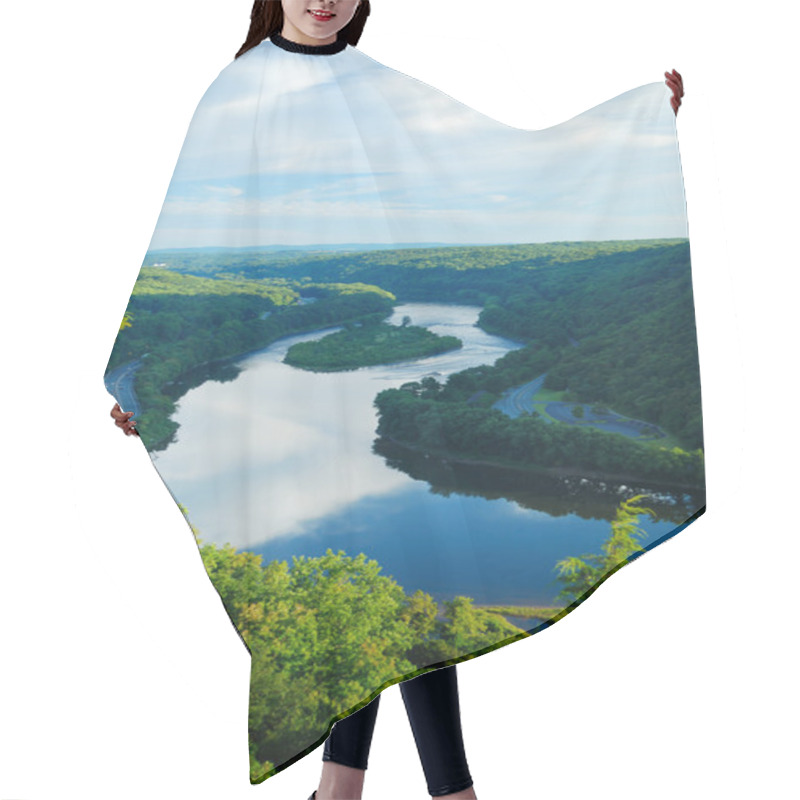 Personality  Mountain Peak View Hair Cutting Cape