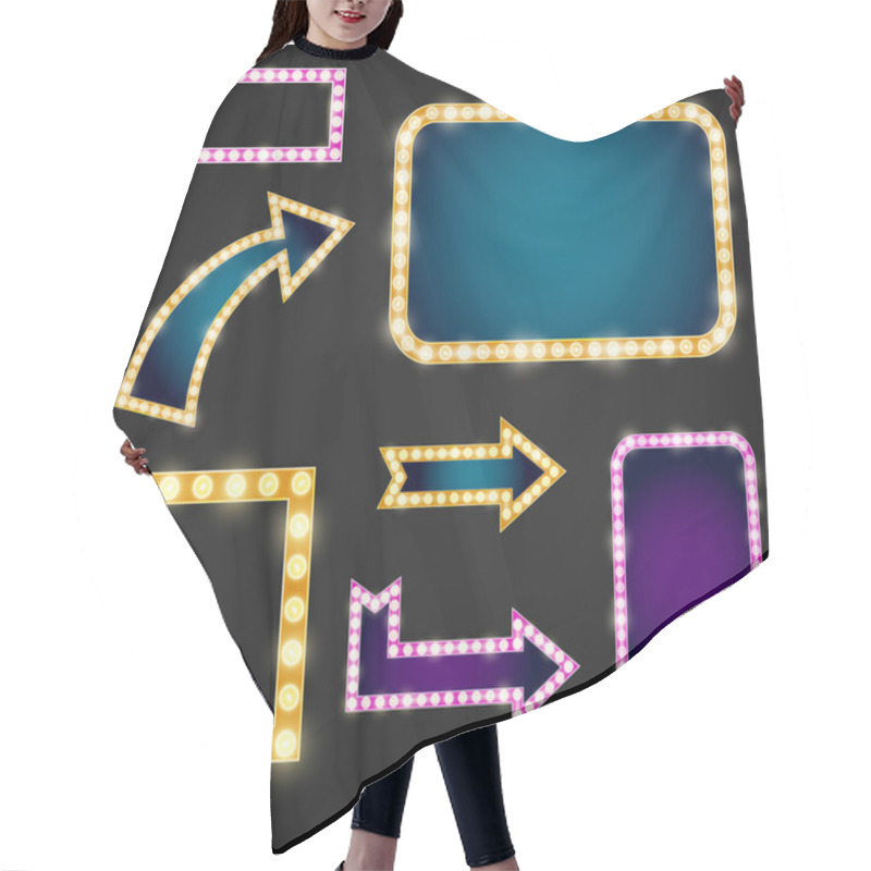 Personality  Arrows And Frame Hair Cutting Cape