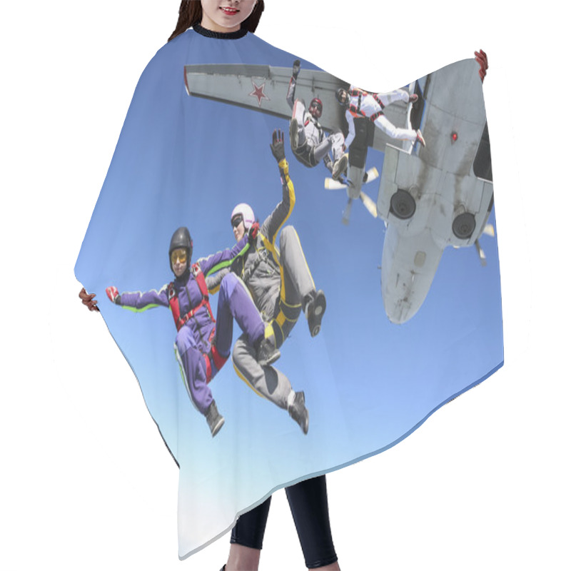 Personality  Skydiving Hair Cutting Cape