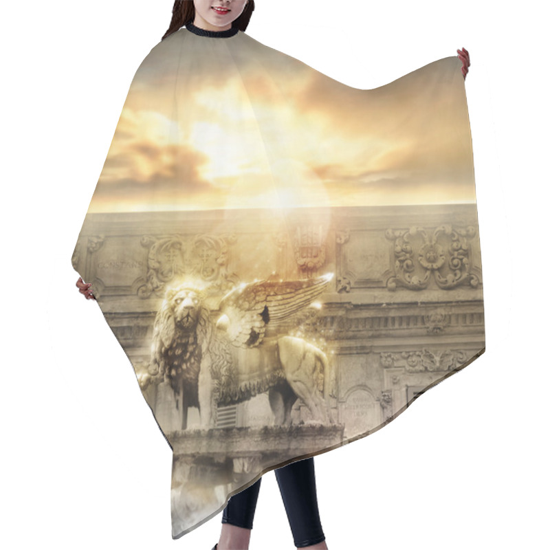 Personality  Heaven Gate Hair Cutting Cape