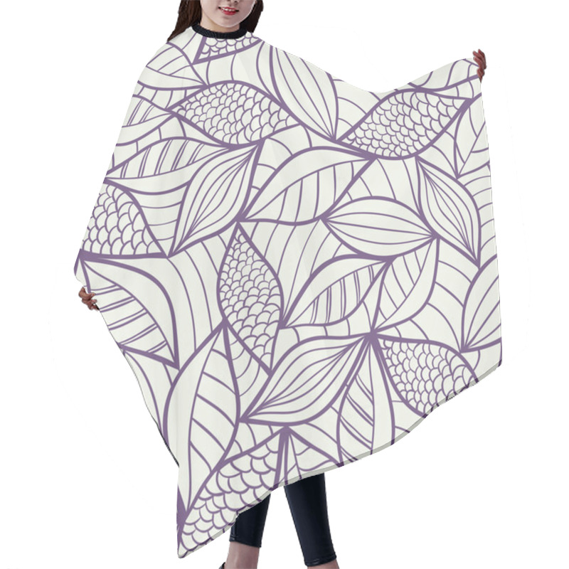 Personality  Abstract Seamless Pattern Hair Cutting Cape