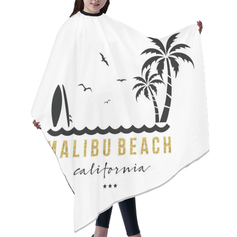 Personality   Surfboards  On Ocean Coast, Label Hair Cutting Cape