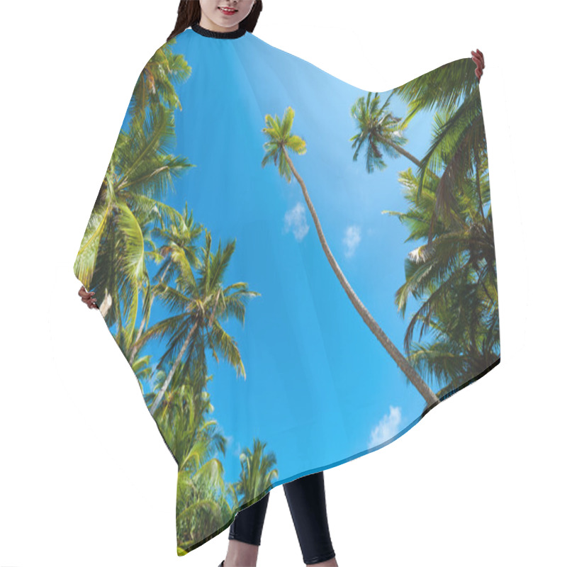 Personality  Palm Forest Hair Cutting Cape