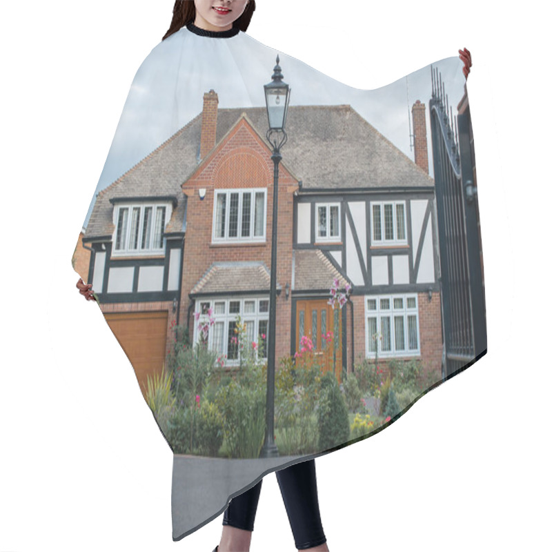 Personality  Beautiful English Traditional House With Garden On The Front Entry  Hair Cutting Cape