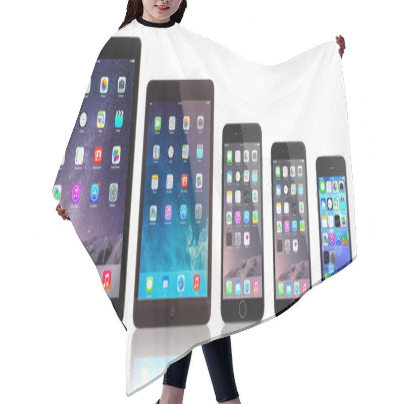 Personality  IPad Air, IPad Mini, IPhone 6 Plus, IPhone 6 And IPhone 5s Hair Cutting Cape