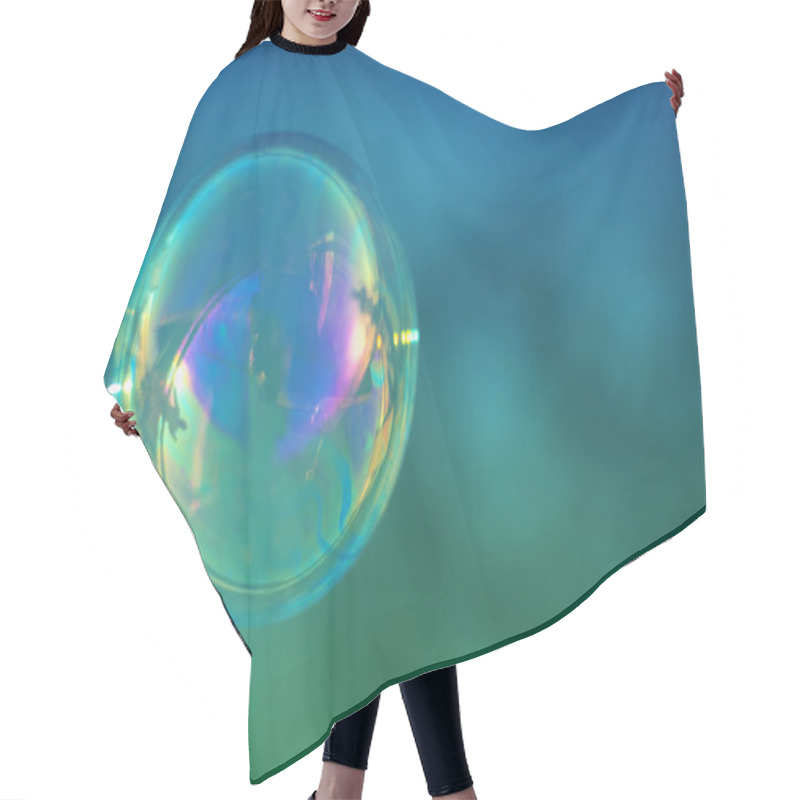 Personality  Single Soap Bubble Hair Cutting Cape