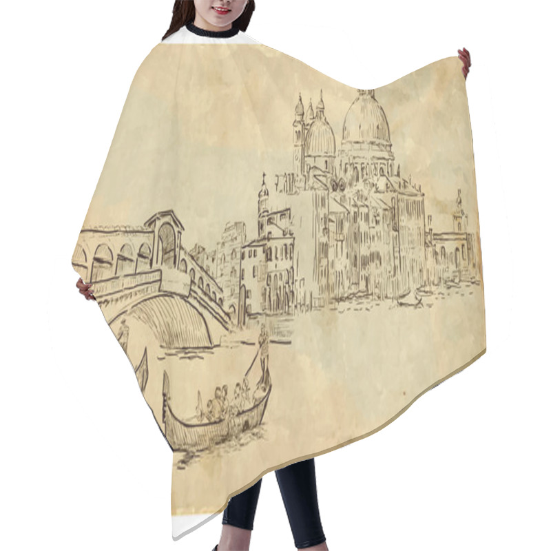 Personality  Venice Hair Cutting Cape