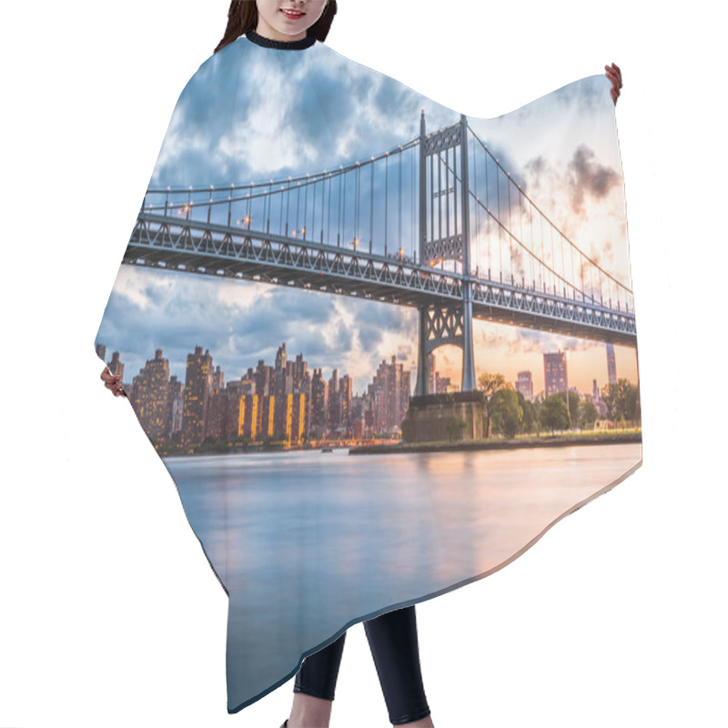 Personality  Robert F. Kennedy Bridge Hair Cutting Cape