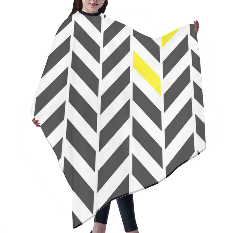 Personality  Chevron Seamless Pattern Hair Cutting Cape