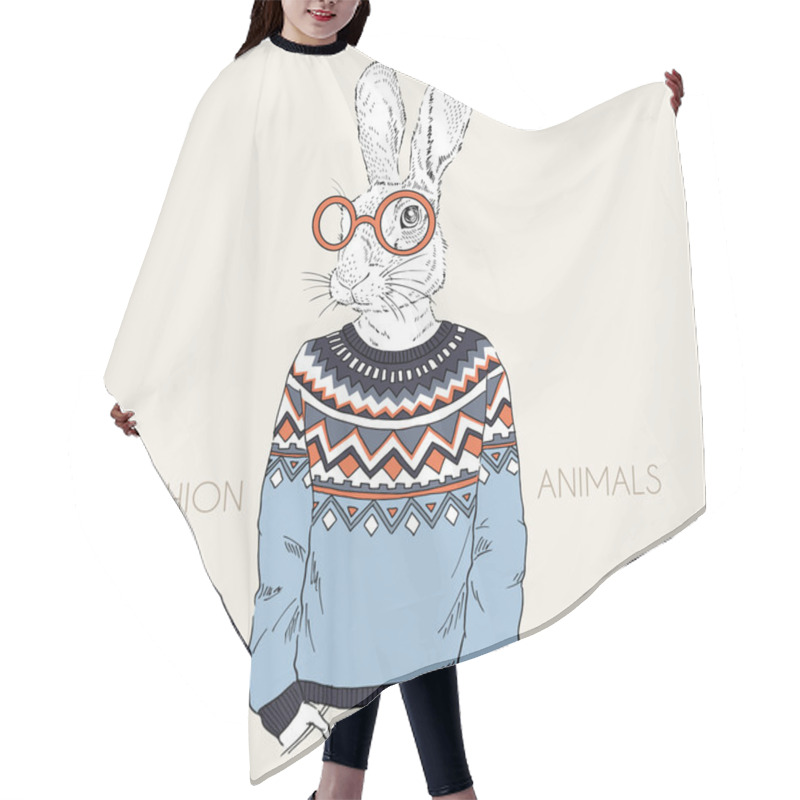 Personality  Dressed Up Animal Hair Cutting Cape