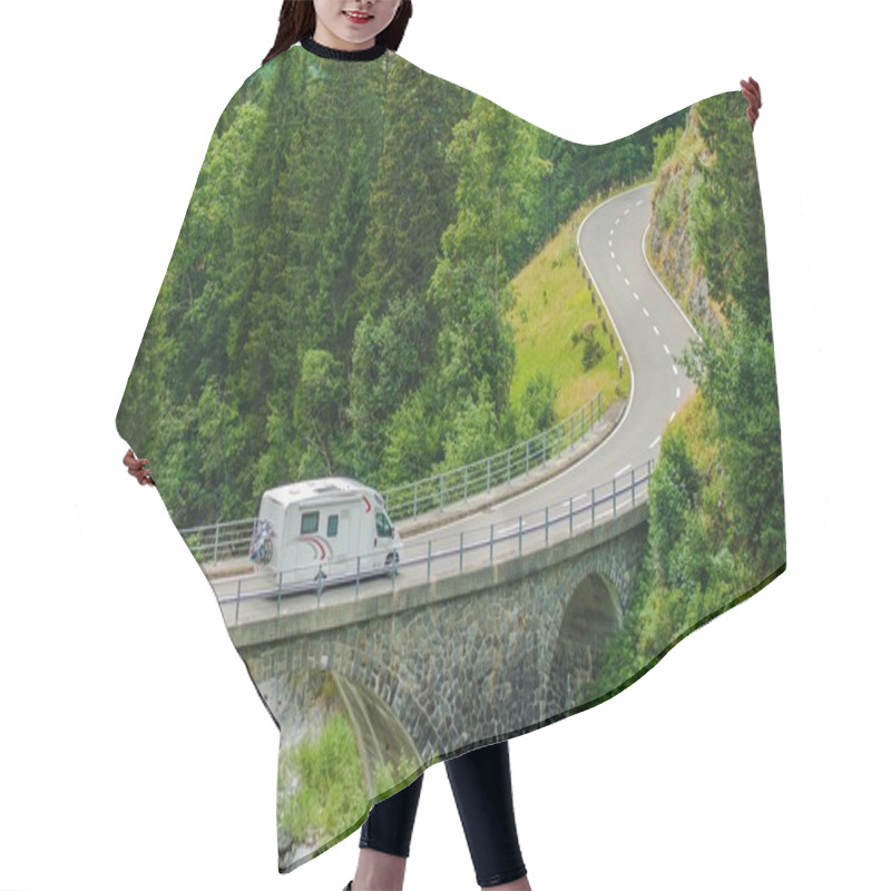 Personality  RV Camper Van Trip Hair Cutting Cape