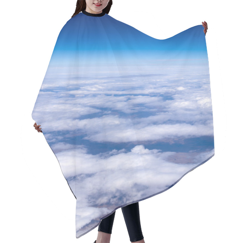 Personality  Clouds hair cutting cape