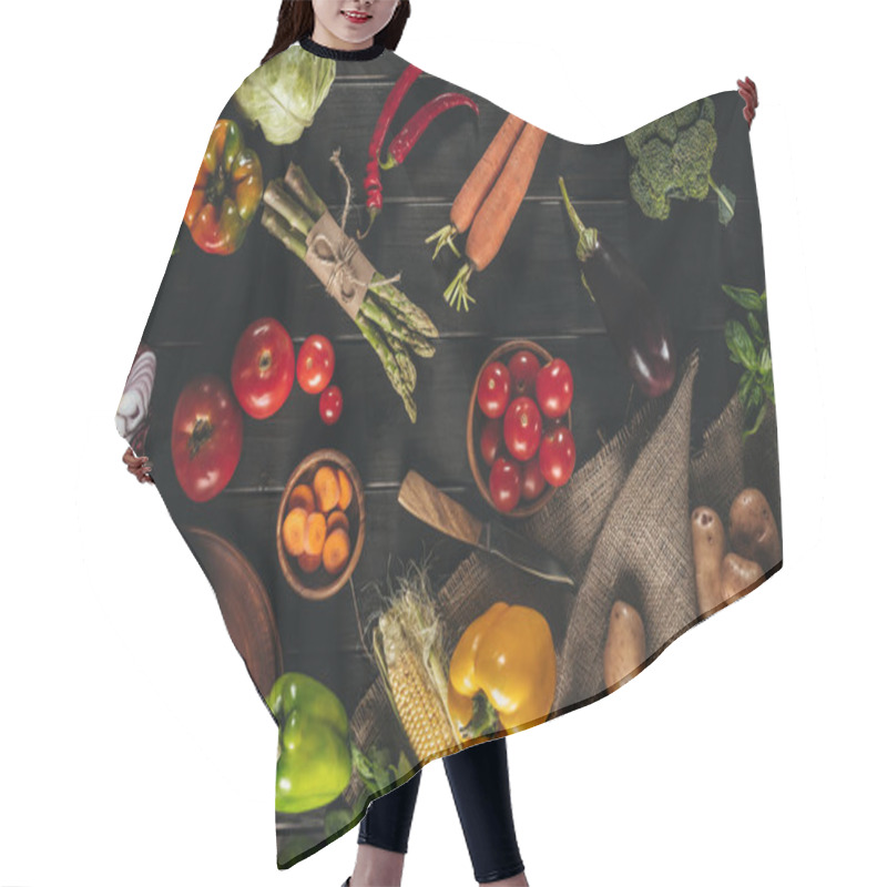 Personality  Vegetables  Hair Cutting Cape