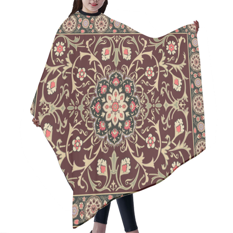 Personality  Carpet Design Hair Cutting Cape