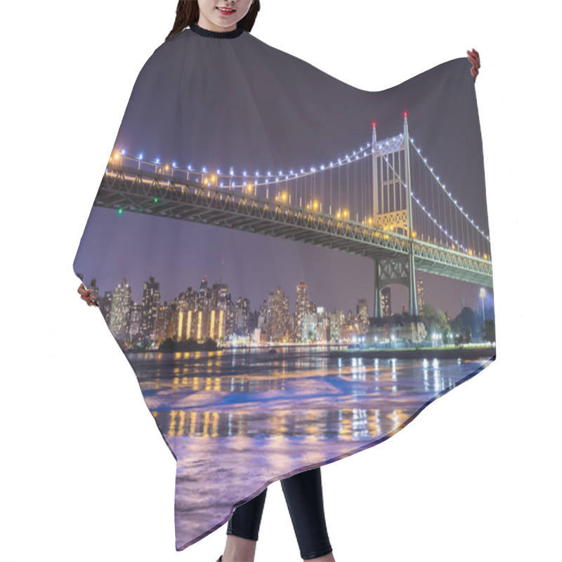 Personality  Queensboro Bridge New York City Hair Cutting Cape