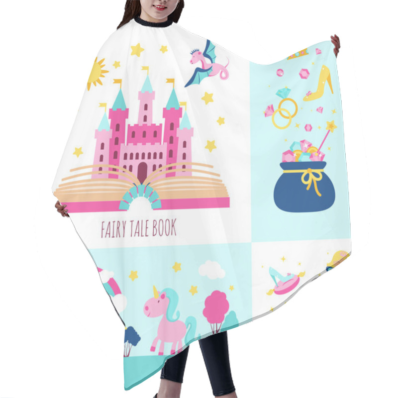 Personality  Fairy Tale Concept Hair Cutting Cape