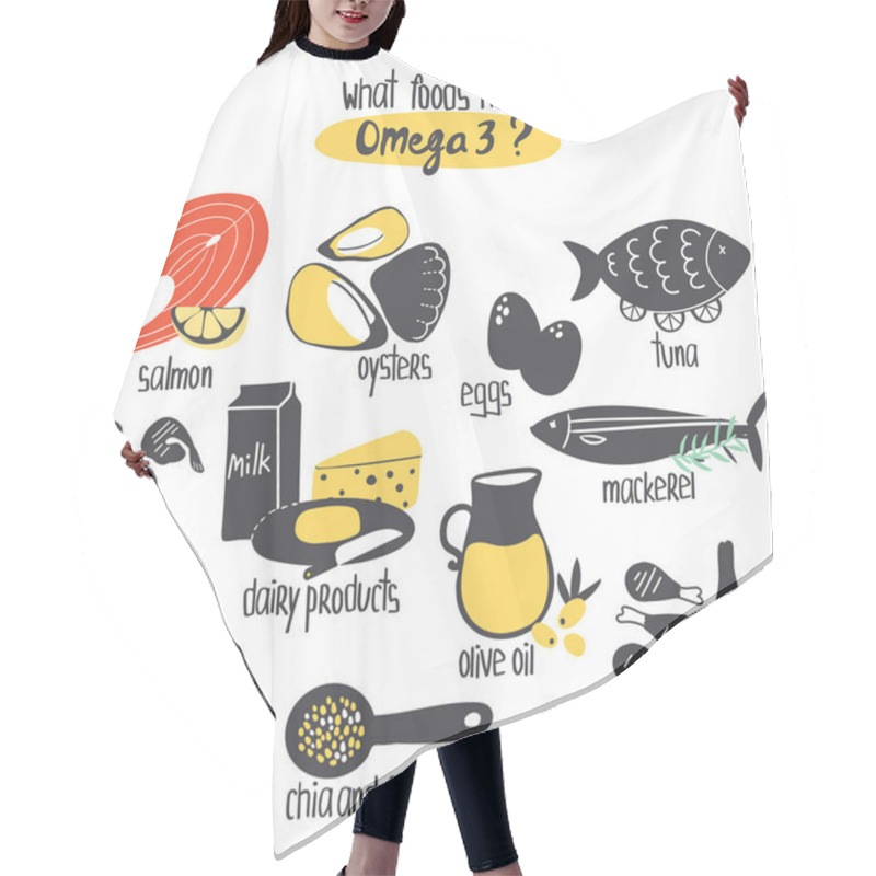 Personality  Omega3 Hair Cutting Cape