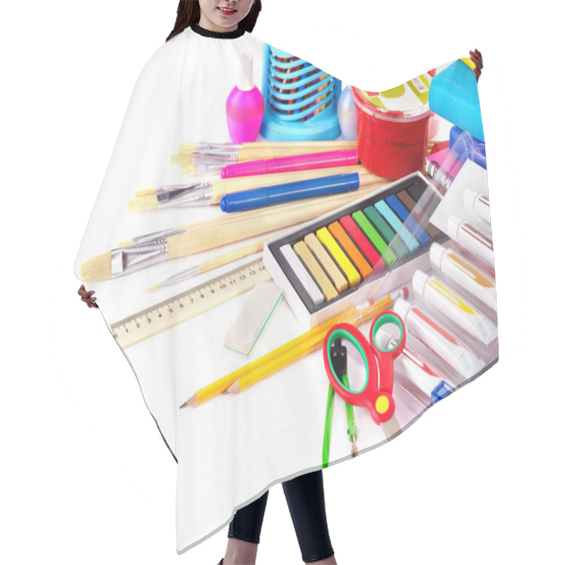 Personality  Back To School Supplies. Hair Cutting Cape