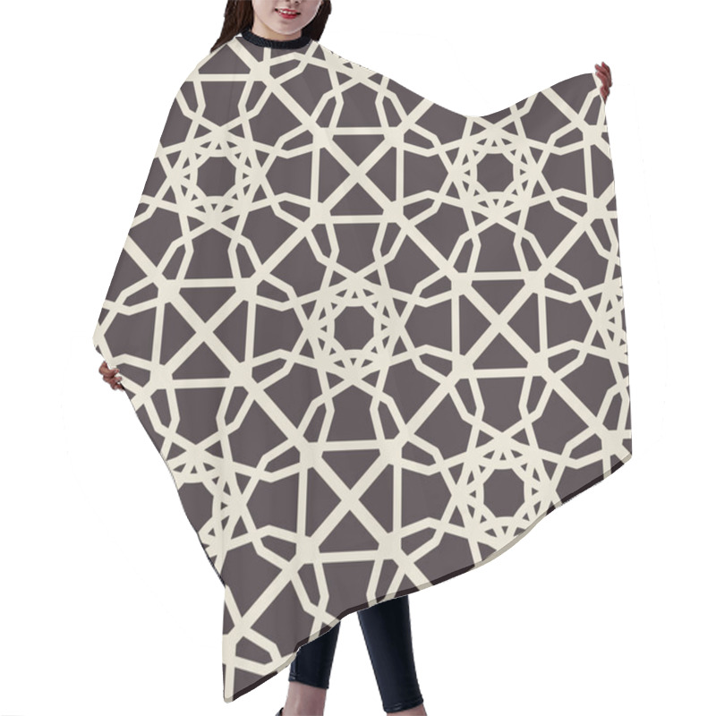 Personality  Vector Geometric Pattern Hair Cutting Cape