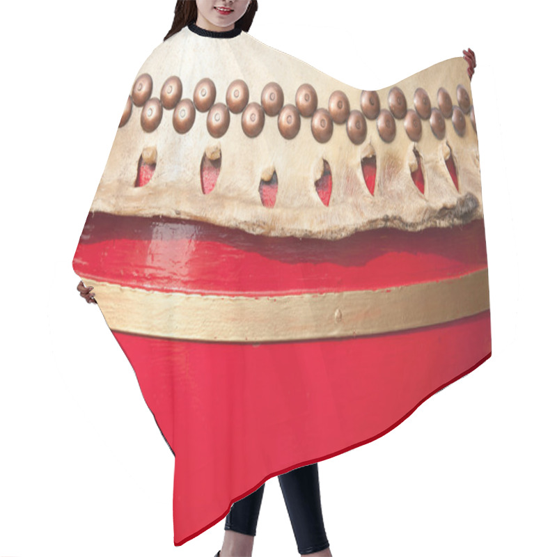 Personality  Chinese Drum Hair Cutting Cape