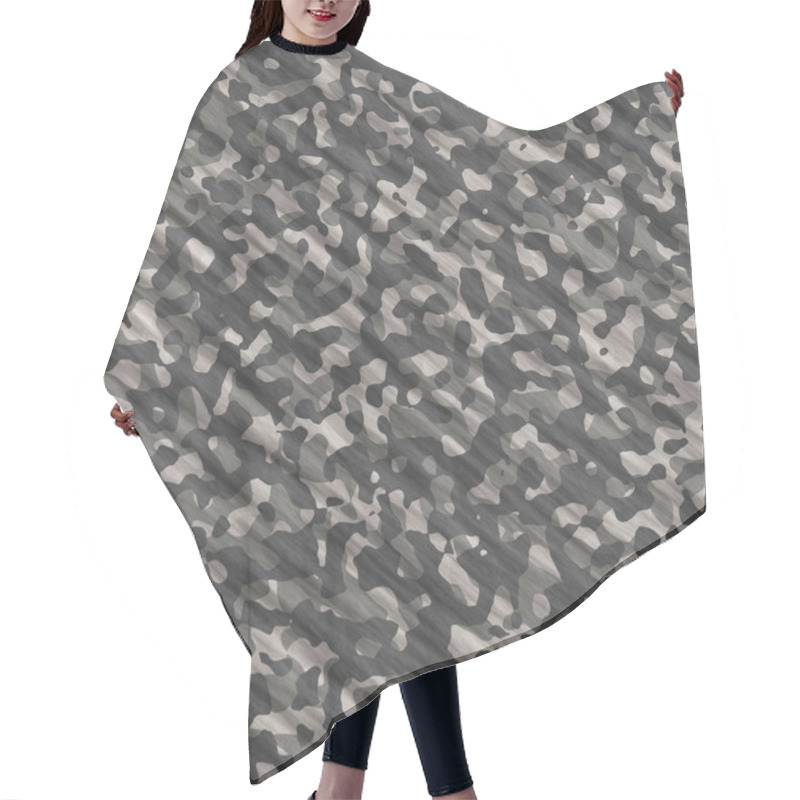 Personality  Camouflage Seamless Texture Hair Cutting Cape