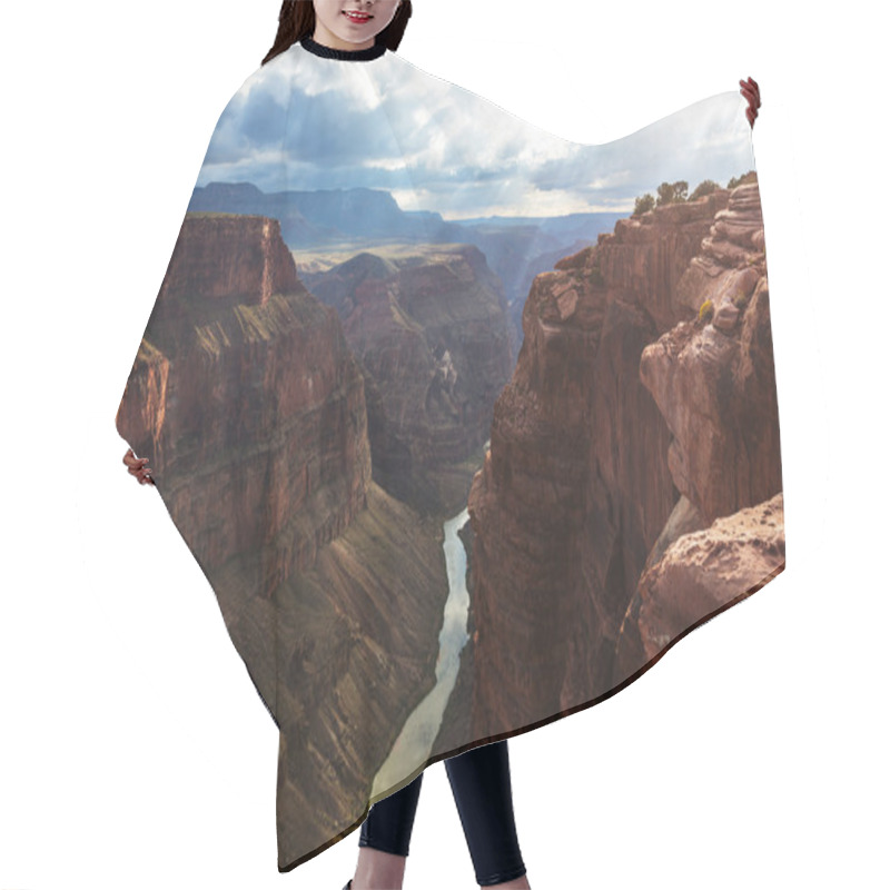 Personality  Grand Canyon In USA Hair Cutting Cape