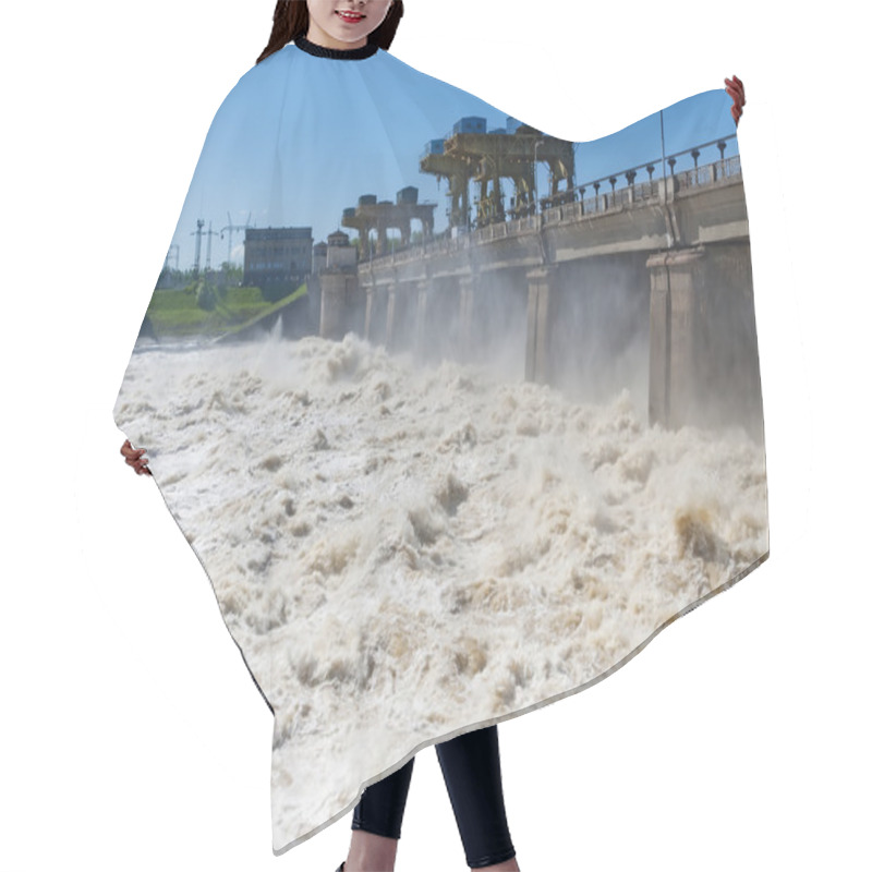 Personality  Discharge Of Water For Hydropower Plants Hair Cutting Cape