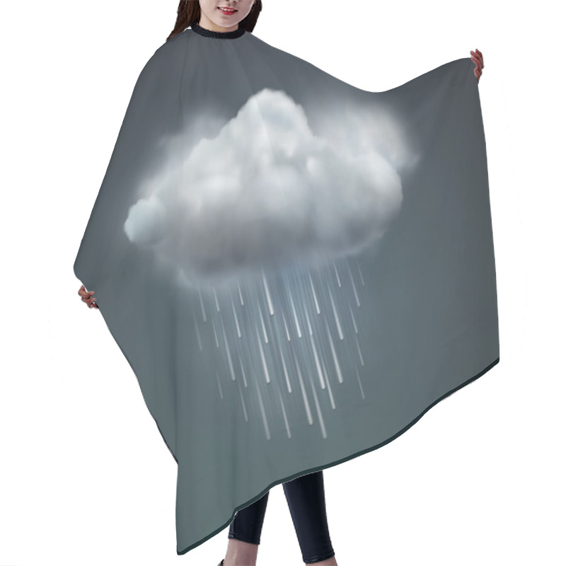 Personality  Weather Icon Hair Cutting Cape