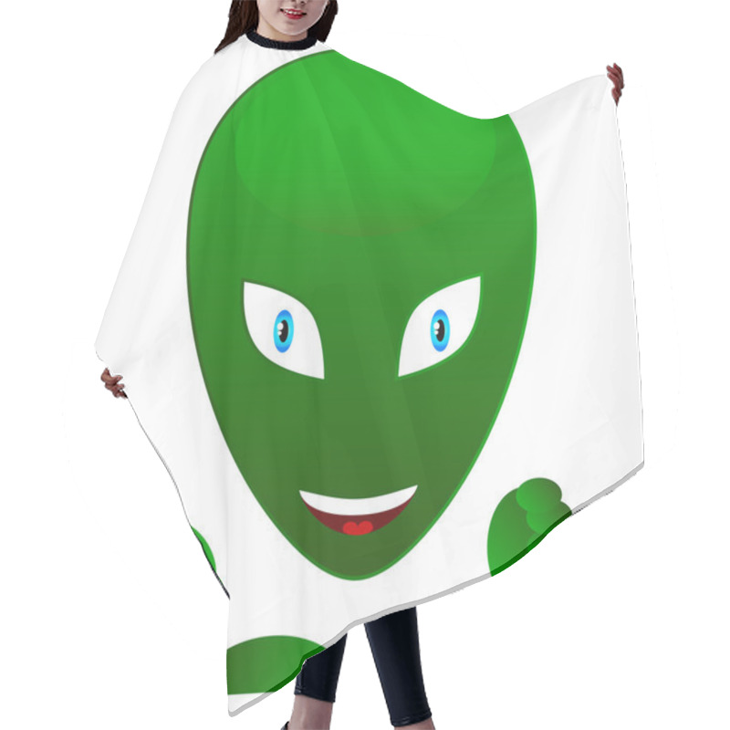 Personality  New Alien Hair Cutting Cape