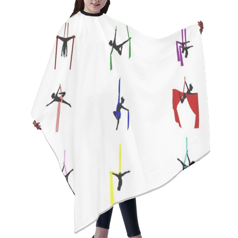 Personality  Aerial Dancers Hair Cutting Cape