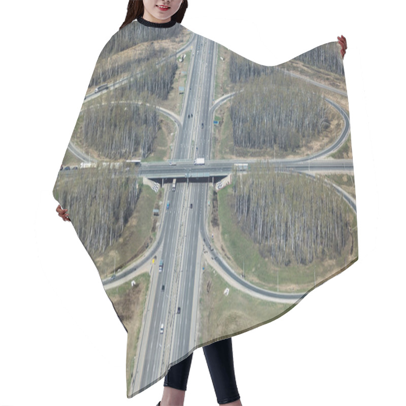 Personality  Transport Intersection Hair Cutting Cape