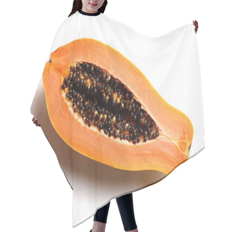 Personality  Papaya Fruit Cross-section Hair Cutting Cape