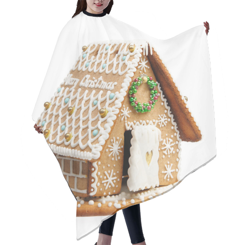 Personality  Gingerbread House Hair Cutting Cape