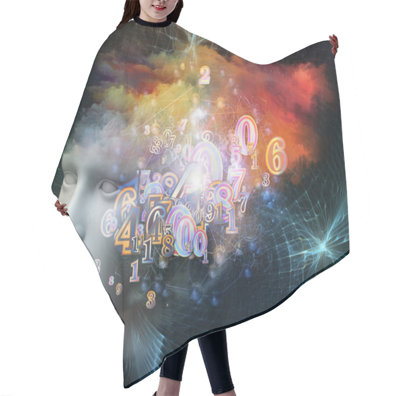 Personality  Rainbows Of The Mind Hair Cutting Cape