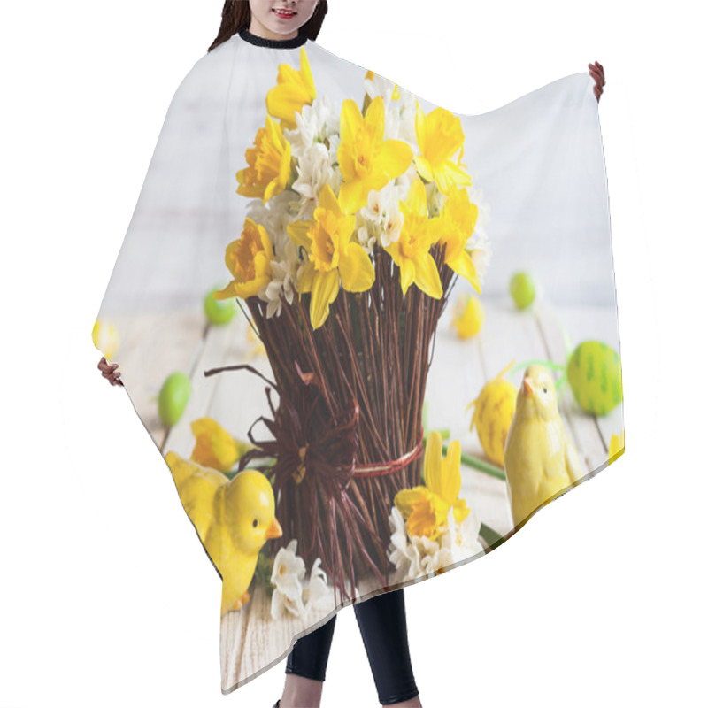 Personality  Easter Table Decoration Hair Cutting Cape