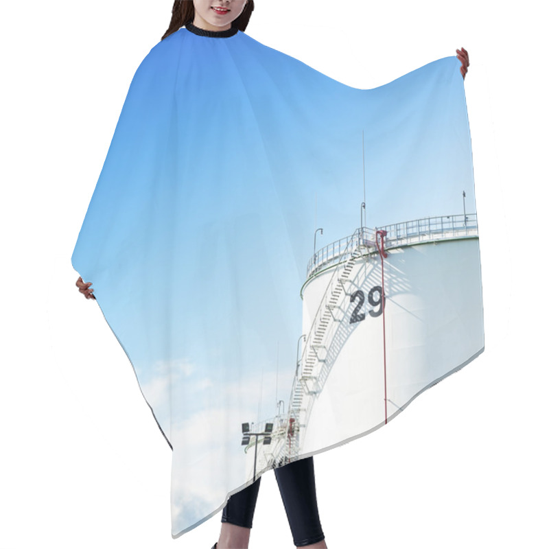 Personality  Gas And Oil Tank Hair Cutting Cape