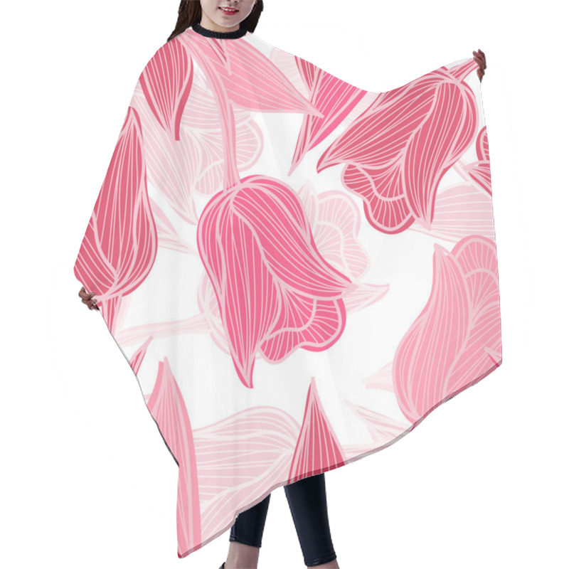 Personality  Seamless Pattern Hair Cutting Cape