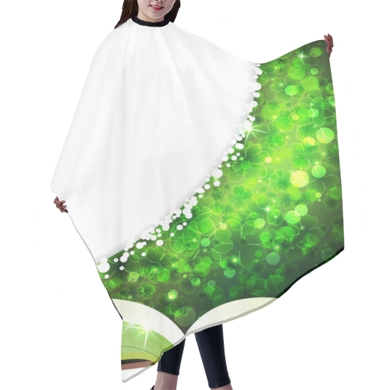 Personality  Open Magic Book Hair Cutting Cape